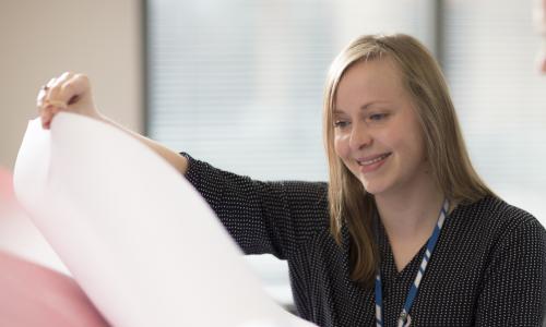Photo of Alison Fulford - used for the National Grid story 'Alison Fulford: fulfilling ambitions to address climate change'