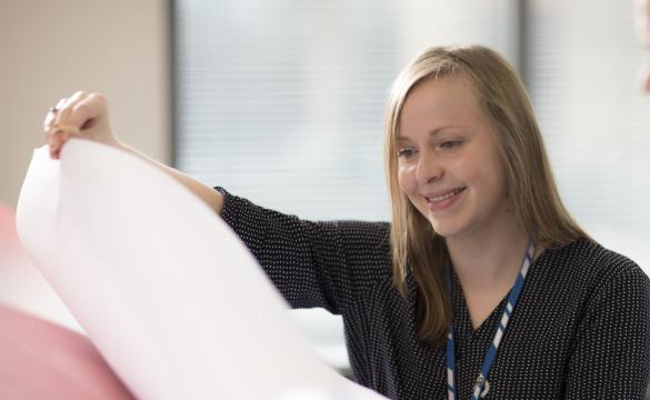 Photo of Alison Fulford - used for the National Grid story 'Alison Fulford: fulfilling ambitions to address climate change'