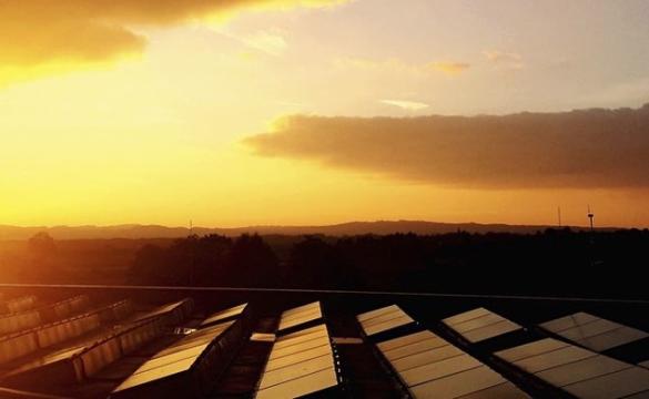 Sunset on Solar