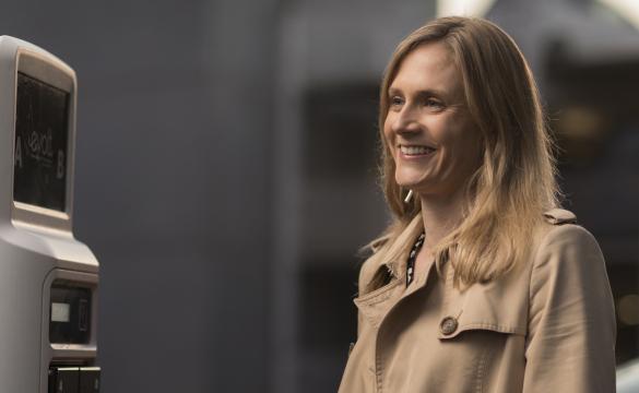Photo of Laura Rainey - used for the National Grid story 'Laura Rainey: powering your future journeys'