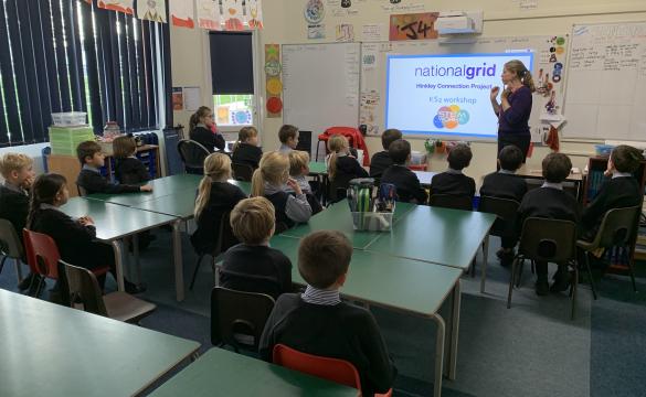 Picture of a school classroom
