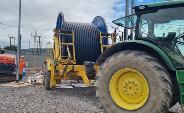 Picture of cable drums