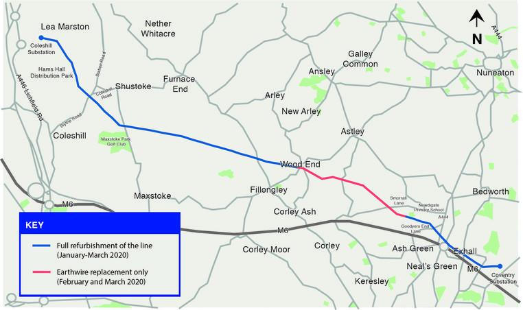 Coleshill map