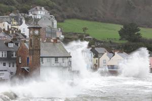 CoastalVillageDuringStorm_300x200.jpg Coastal village during storm for National Grid's story '6 myths about climate change busted'