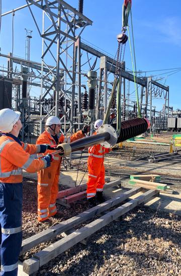East Claydon Substation - 360x550 Engineers complete vital maintenance work at East Claydon substation