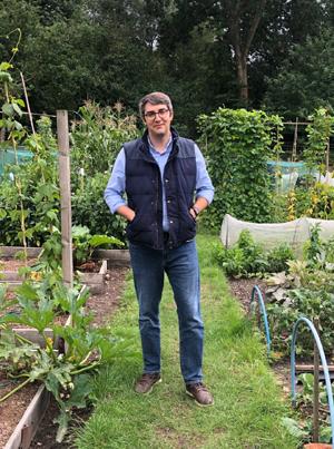 Matthew Goldberg - 300x403.jpg Matthew Goldberg in his allotment for National Grid's Green Collar Jobs series