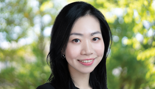 A photo of Caman Cheng who is the investor relations coordinator